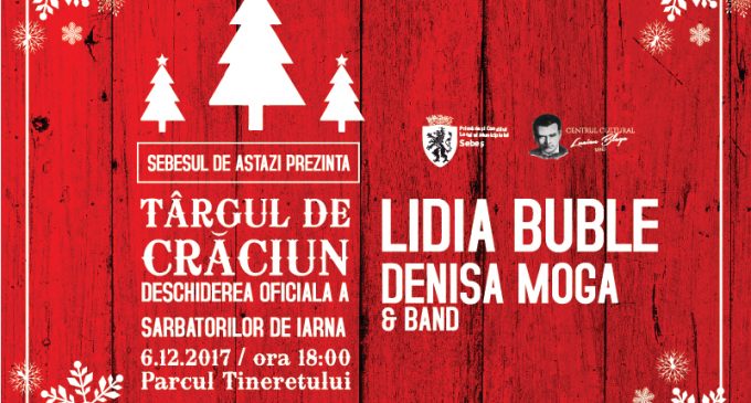 VIDEO: Lidia Buble te invită la deschiderea Târgului de Crăciun de la Sebeș