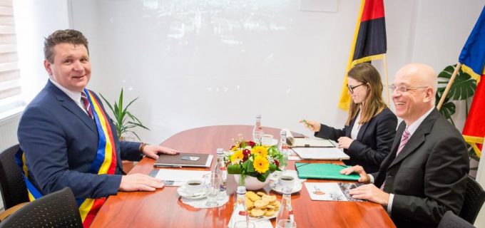 Ambasadorul Germaniei, Excelența Sa domnul Cord Meier-Klodt, în vizită oficială la Sebeș