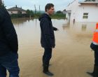 Ministrul delegat pentru Afaceri Europene, Victor Negrescu, în zonele afectate de inundații din județul Alba